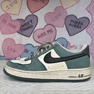 Size 7.5 - Nike Air Force 1 07 LV8 Notebook Doodle Pack Vintage Green FQ8713-100